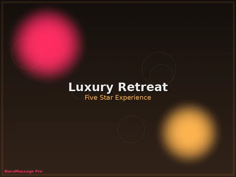 Luxury Spa therapy at NuruMassage Pro Hyderabad