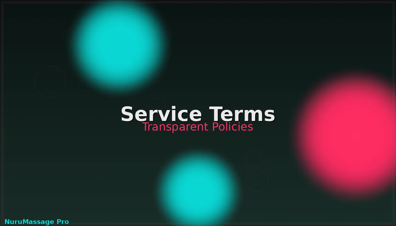 NuruMassage Pro terms and conditions